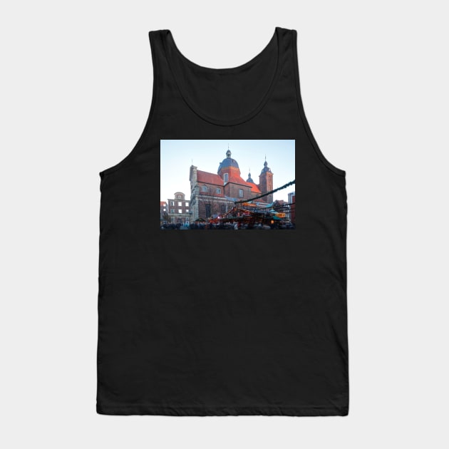 Dominican Church, Church, Christmas Market, Munster, City, Westphalia Tank Top by Kruegerfoto